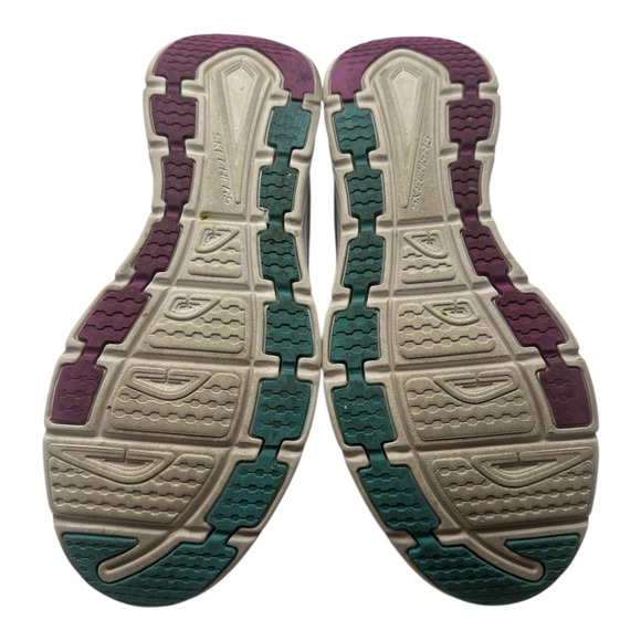 Skechers D'Lux Walker Walking Shoes Women's Size 11 Grey Sneakers Comfort 149023 - Picture 9 of 10